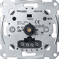 Механизм поворотного светорегулятора-переключателя коллекции Merten, 315 Вт | код. MTN5136-0000 | Schneider Electric